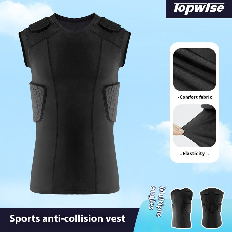 Port d'entraînement anticollision Veste de basketball rapide serré