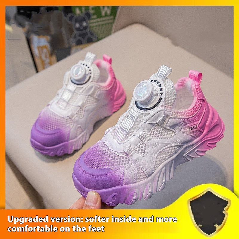 Sneaker respirant à bouton rotatif Mesh