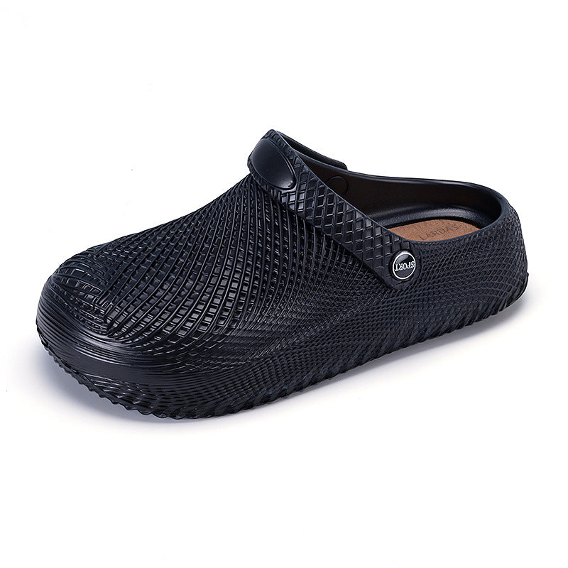 Hommes Imperméable à l'eau demi-chaussures à sol doux pour l'usure extérieure