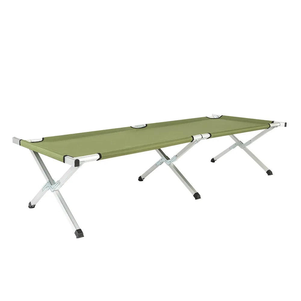 [Ancien code : 27860141]RHB-03A Lit de camping pliable portable avec sac de transport Army Green