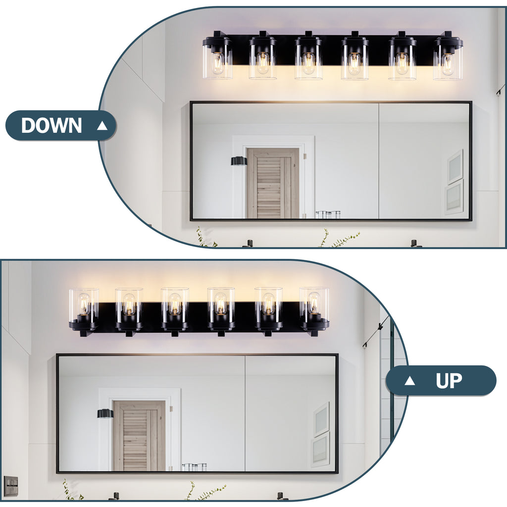 6 Light Bathroom Vanity Light