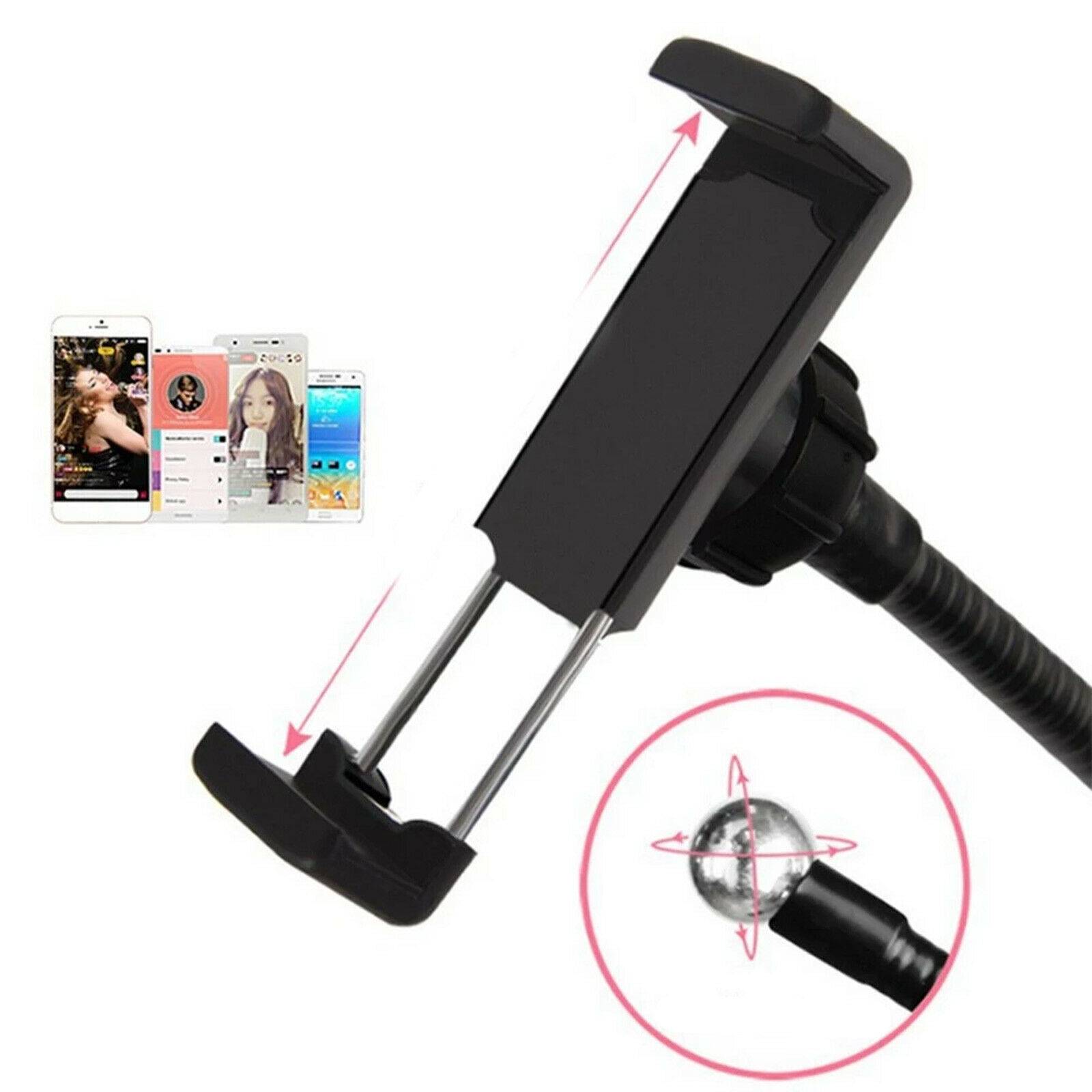 Anneau Lumière Dimmable Éclairage Téléphone Selfie Tripod Stand Maquillage Lampe Live