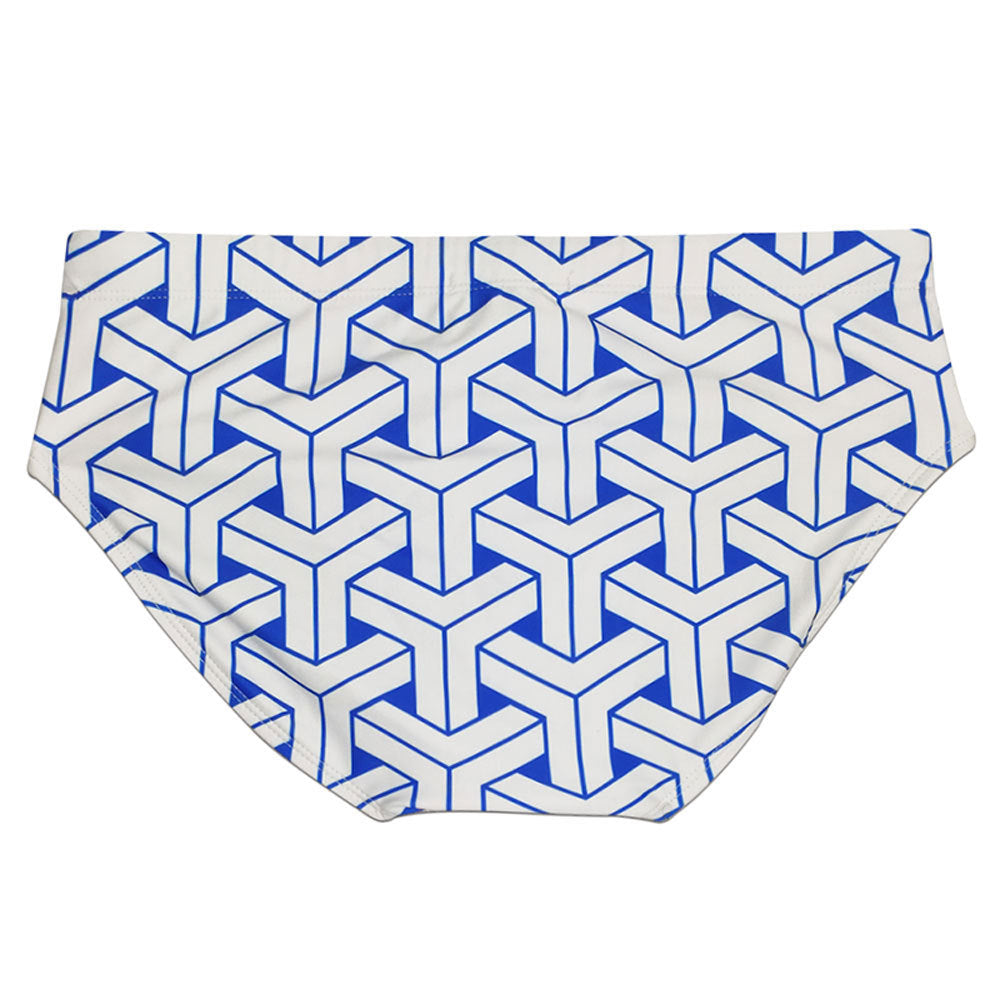 Trunks de natation triangulaire imprimés pour hommes