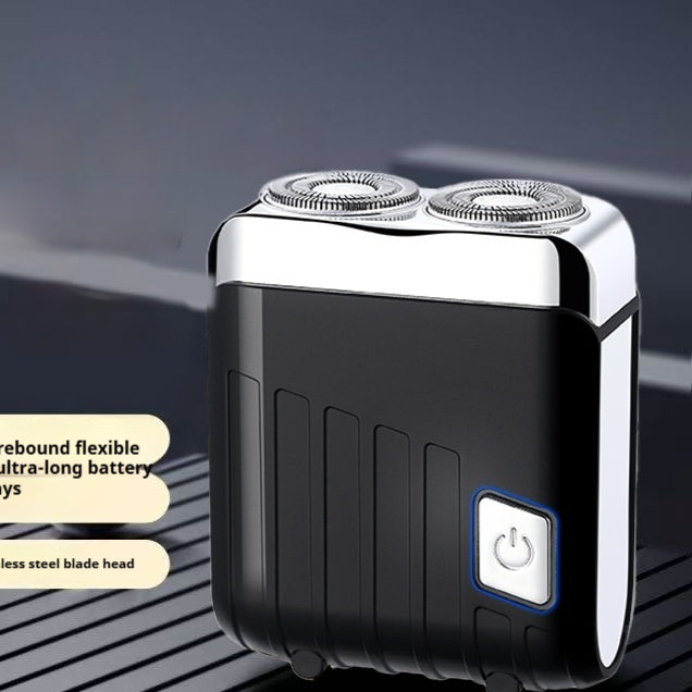Lavable portable magnétique double lame hommes Shaver
