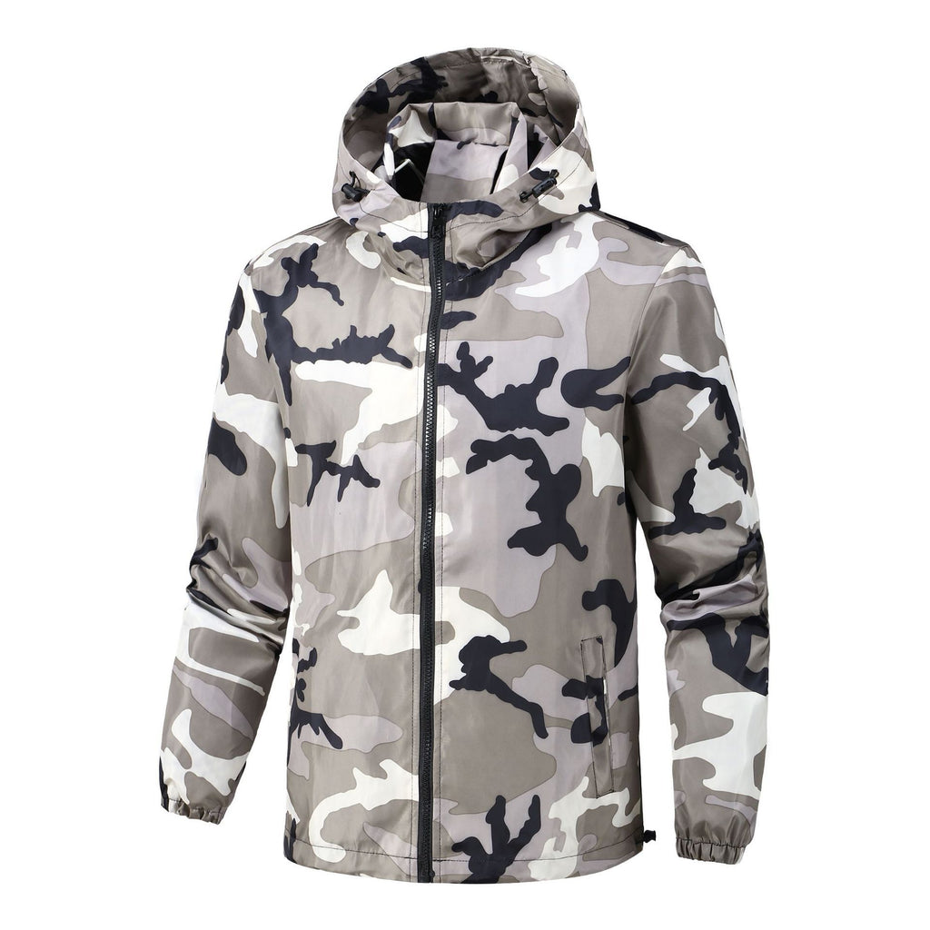 Veste à capuche à la mode avec poches de patch sur les coutures latérales