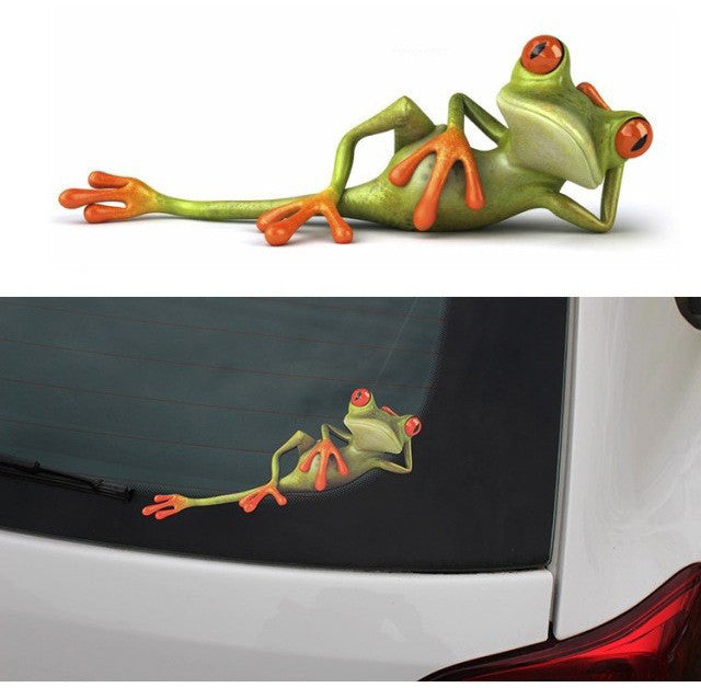 Couverture du corps de voiture Funny Frog Sticker