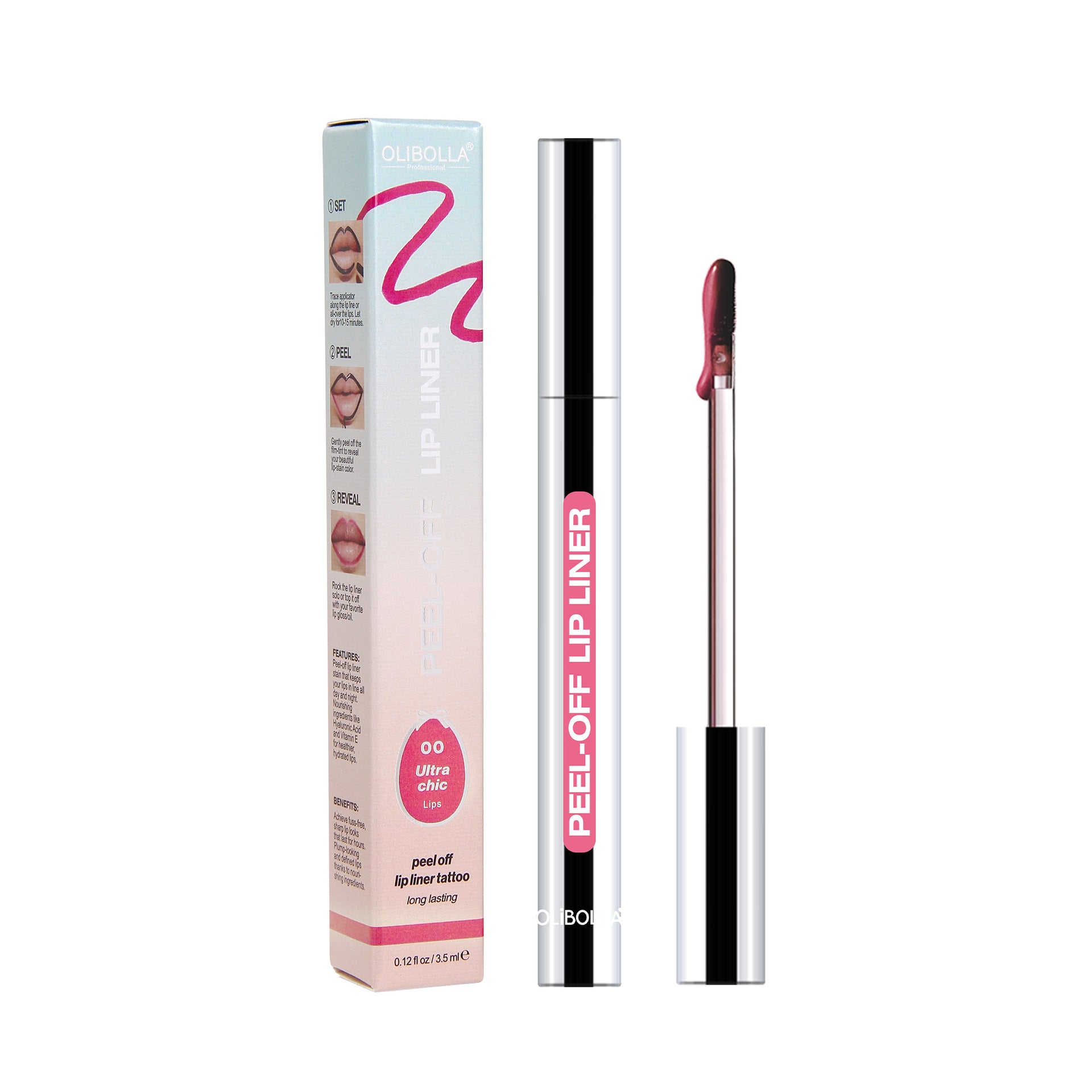 Formule pour la teinture et le pelage Qui reste sans fading ou Smudginglip Penci