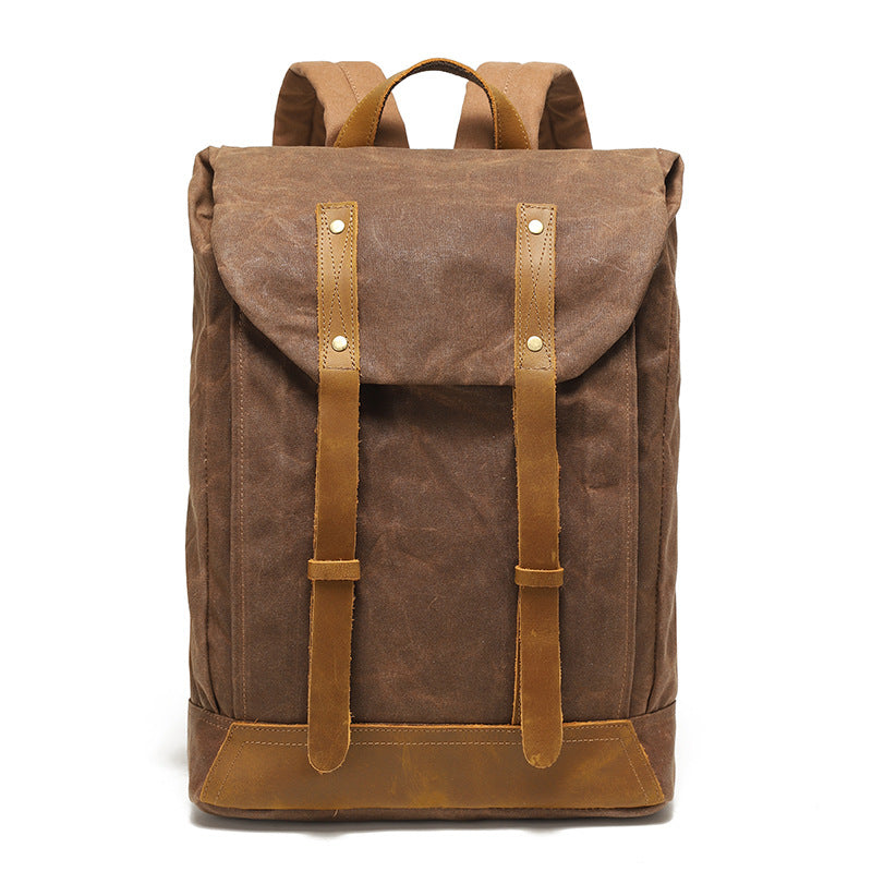 Outdoor Canvas Waterproof Sports Travel Sac à dos