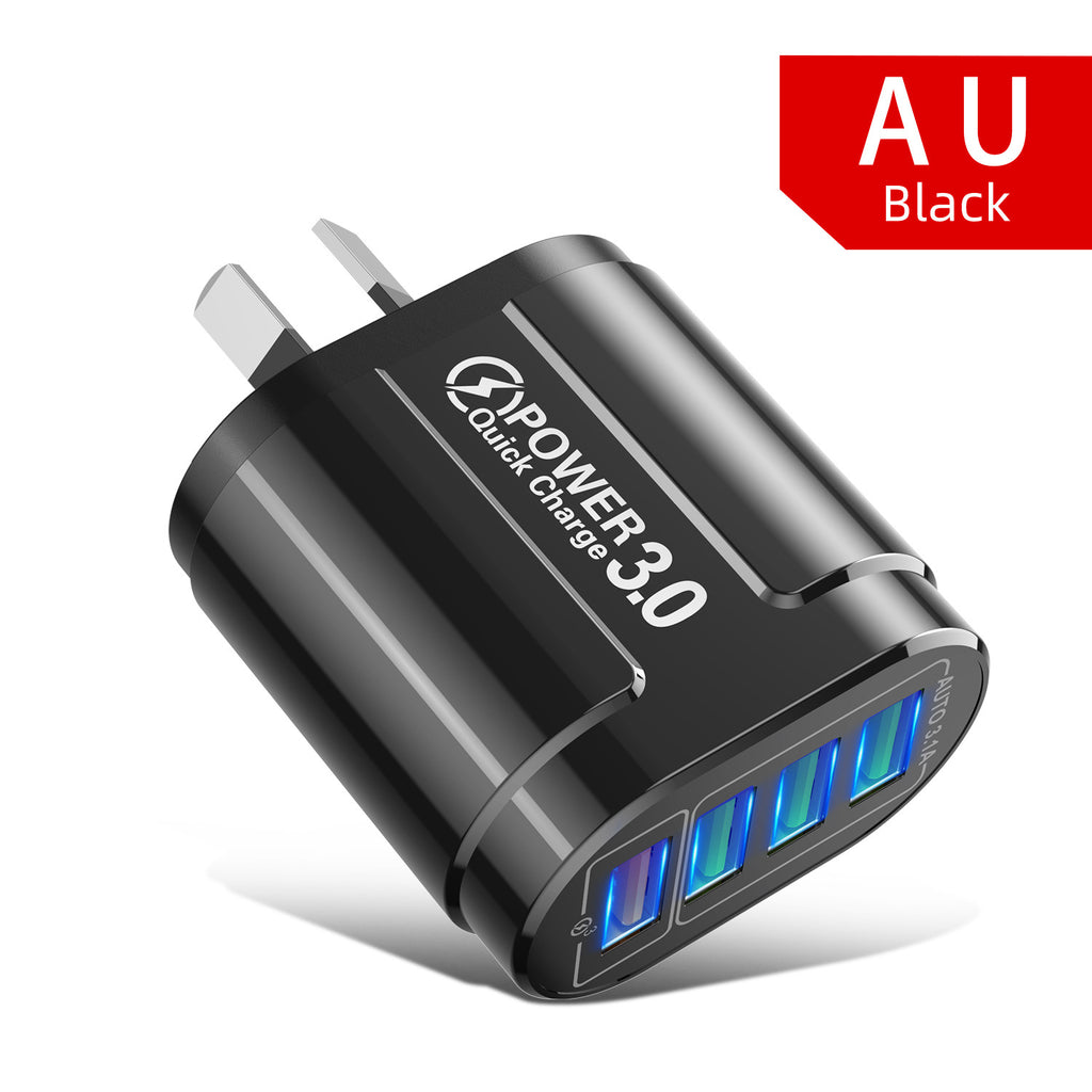 Chargeur en plastique pour téléphone intelligent à port unique