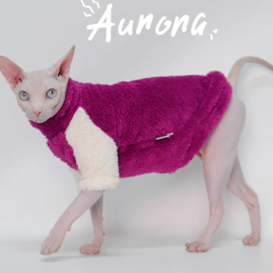 Cat Vêtements Automnehiver peluche chaud