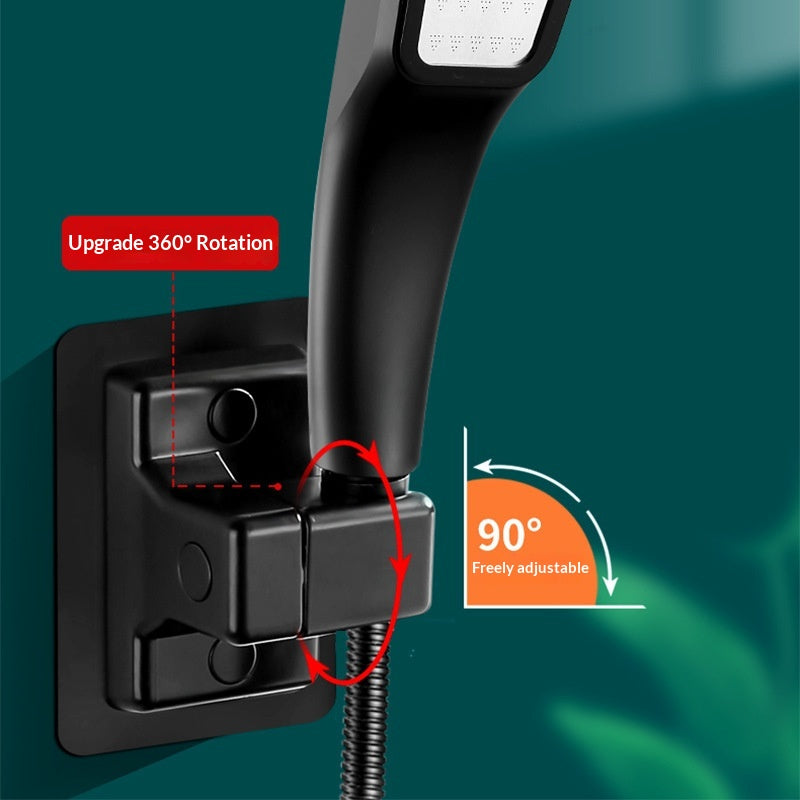 Support de douche sans punch Une tête de douche salle de bains manuelle Gadget