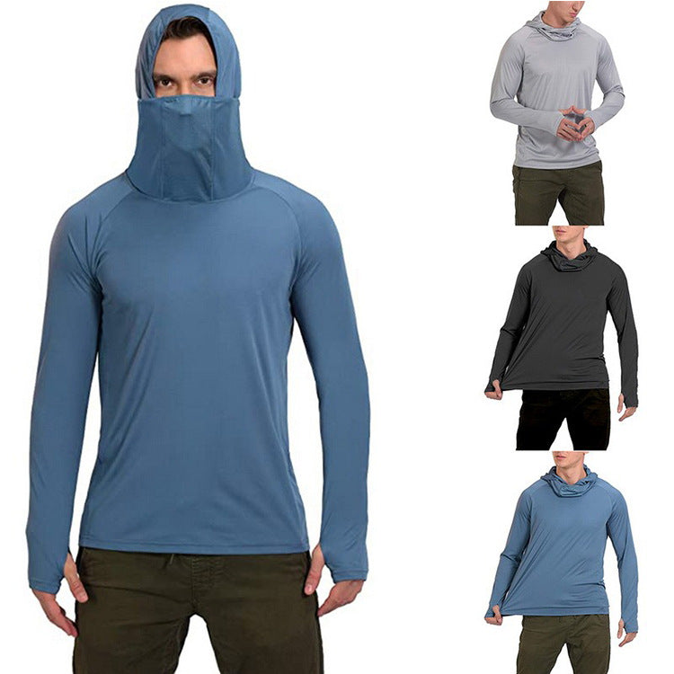 Vêtements de protection solaire respirants pour hommes européens et américains en été