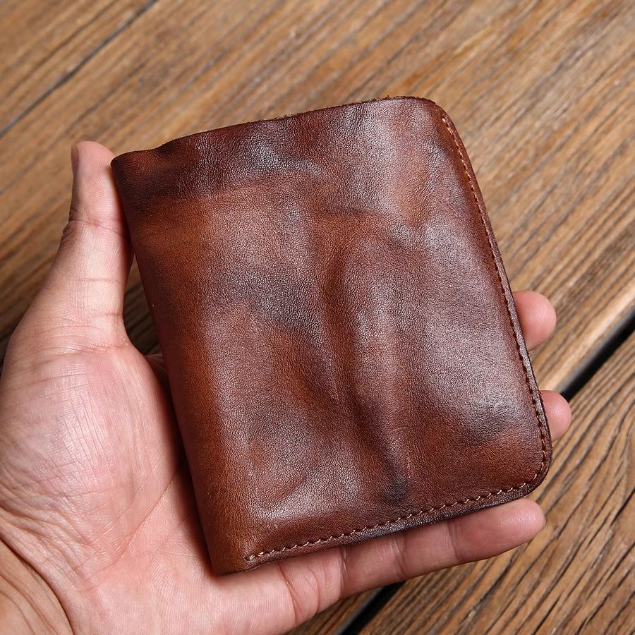Short Retro hommes Business Simplicité Niche Vertical Wallet