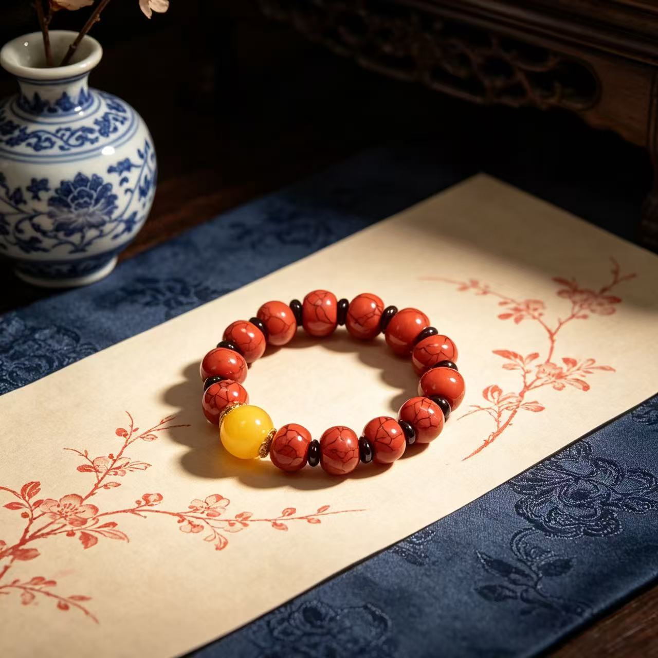 Style ethnique Six caractères Mantra Bracelet