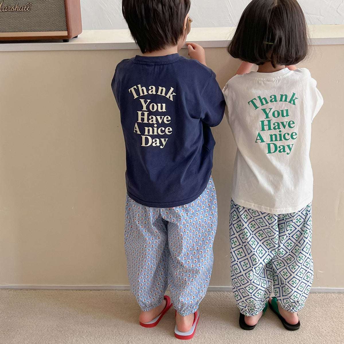 T-shirt pour enfants à col rond