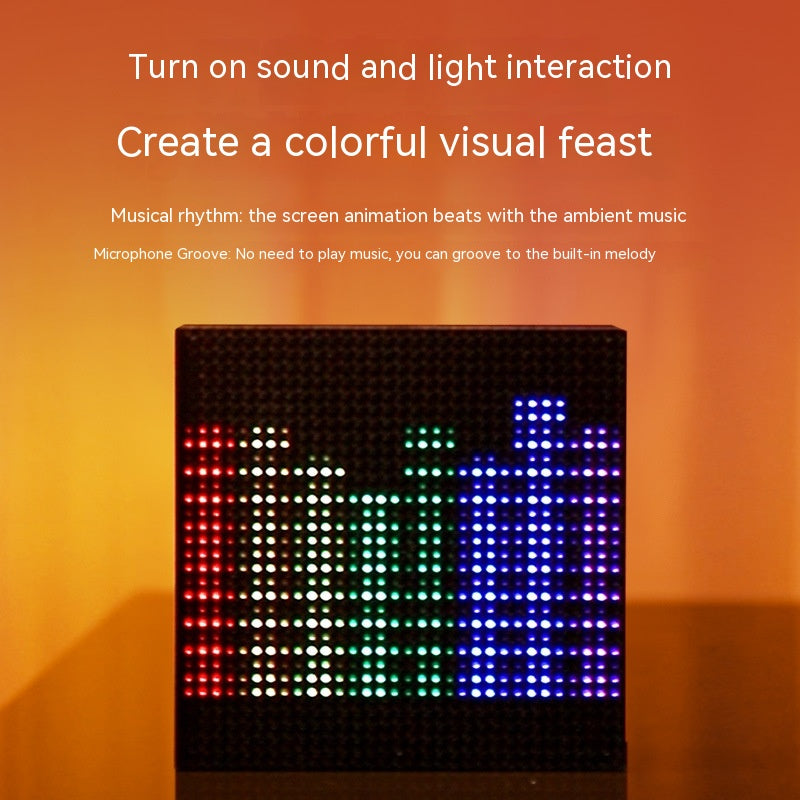 Bricolage Pixel Ambiance Bon article Disposition Night Light E-sports Décoration Table Lampe Bureau C
