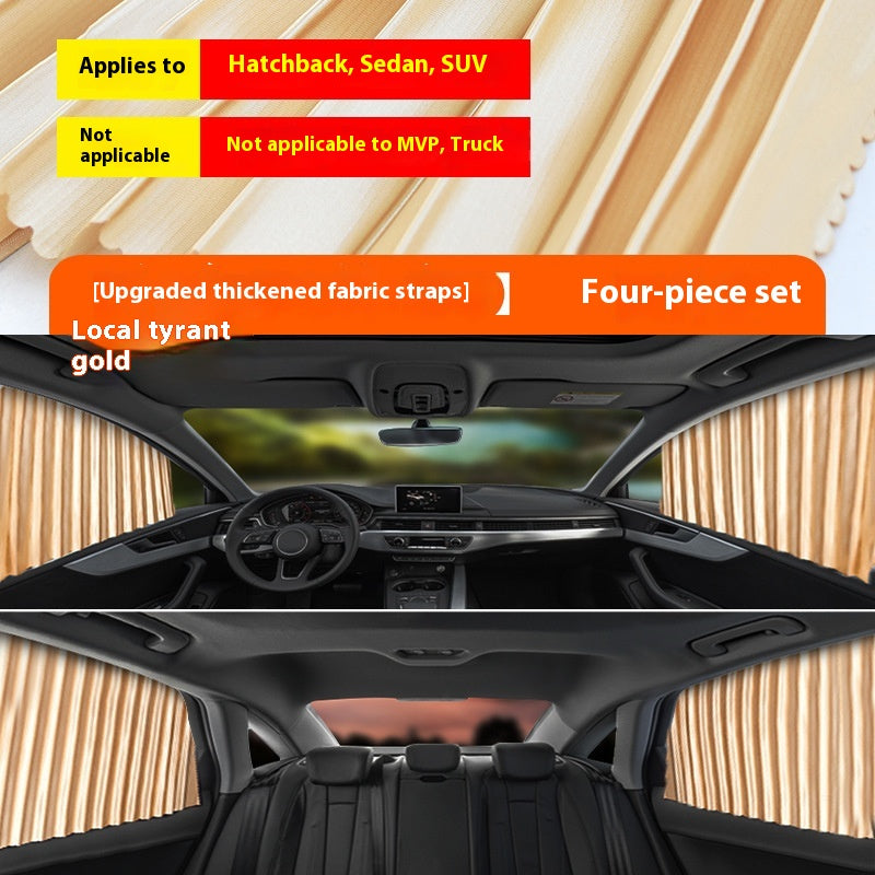 Pare-soleil magnétique de voiture