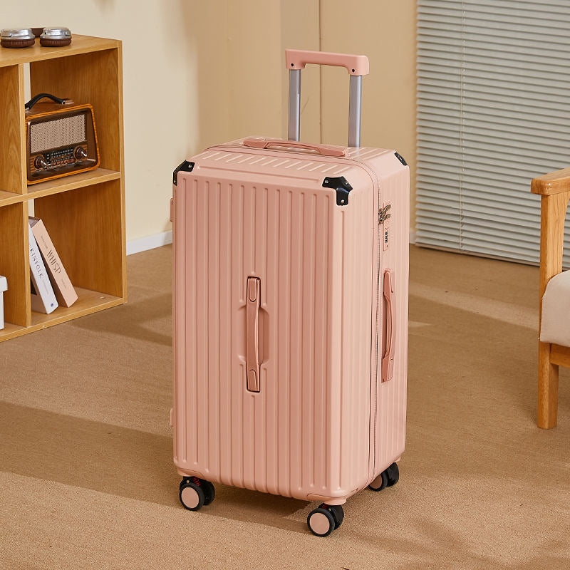 Bagages Grande capacité Cas de chariot étudiant épaissé solide durable avec Cornerite Passwo