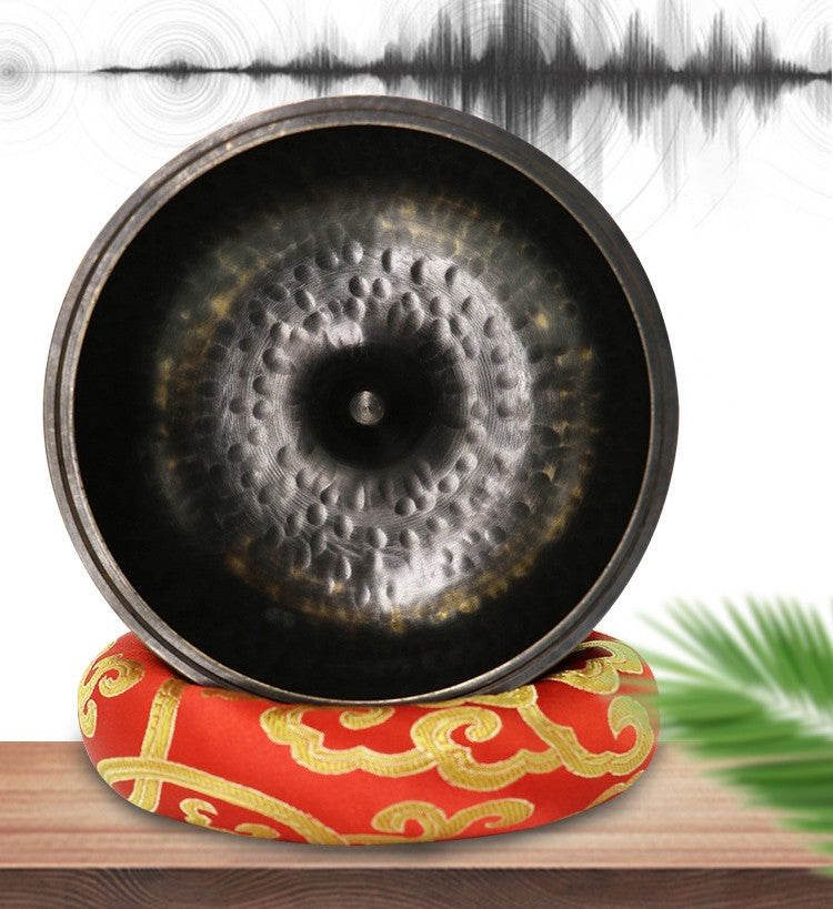 Yoga Méditation Black Gold Buddha Sound Bowl