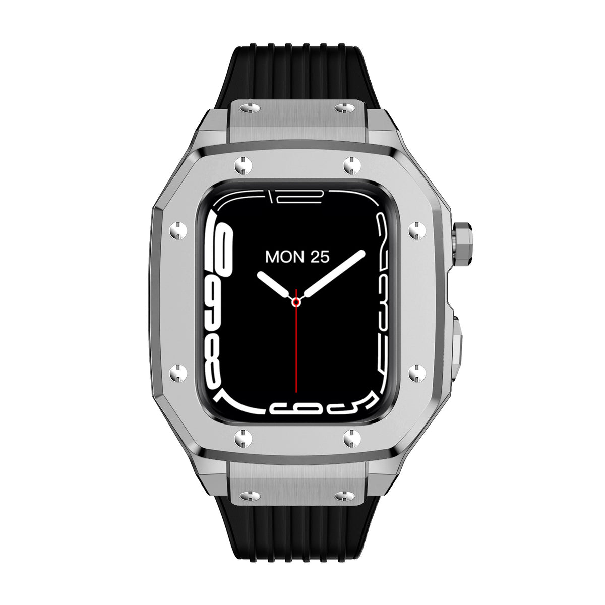 Montre avec revêtement de protection mécanique en alliage de zinc