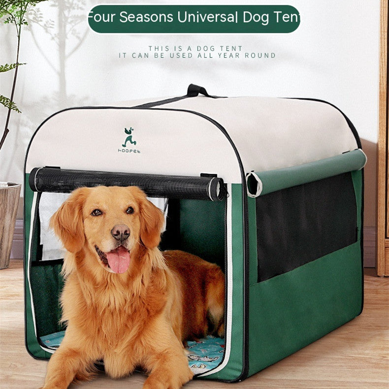 Chien Kennel Warm Grande Maison Cage d'hiver Maison en plein air