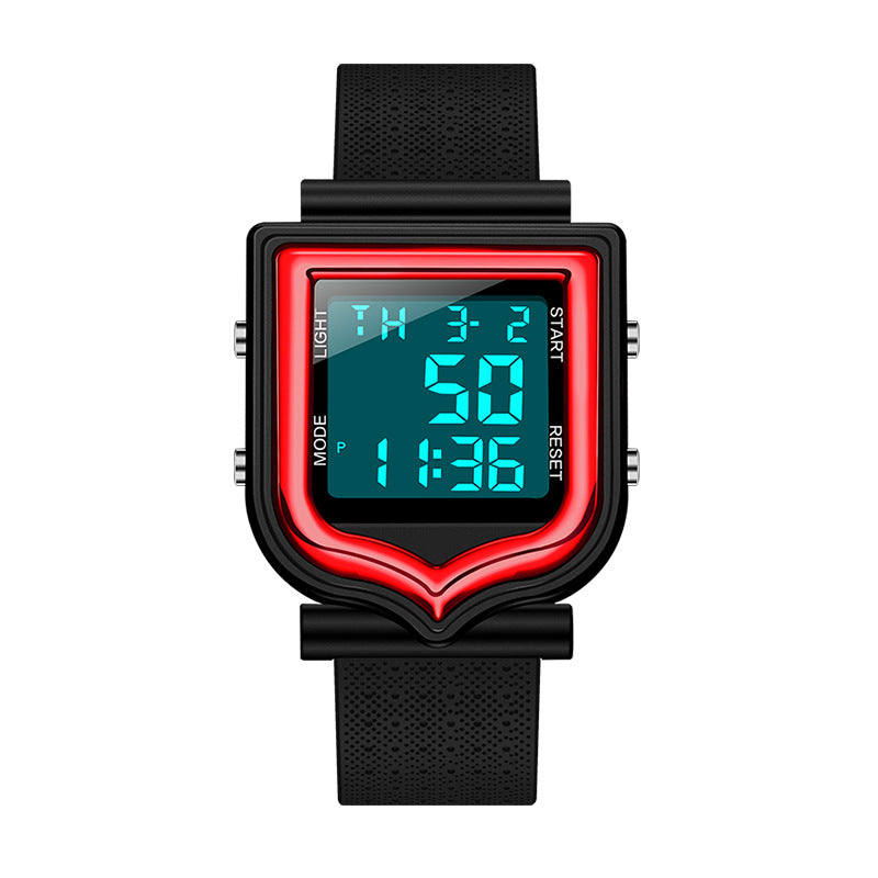 Montre de sport de plein air carré mode