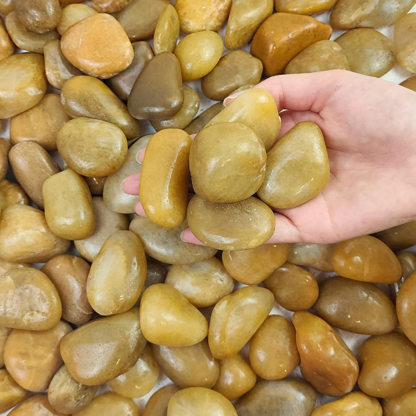 38 Lbs Kaki River Rocks
