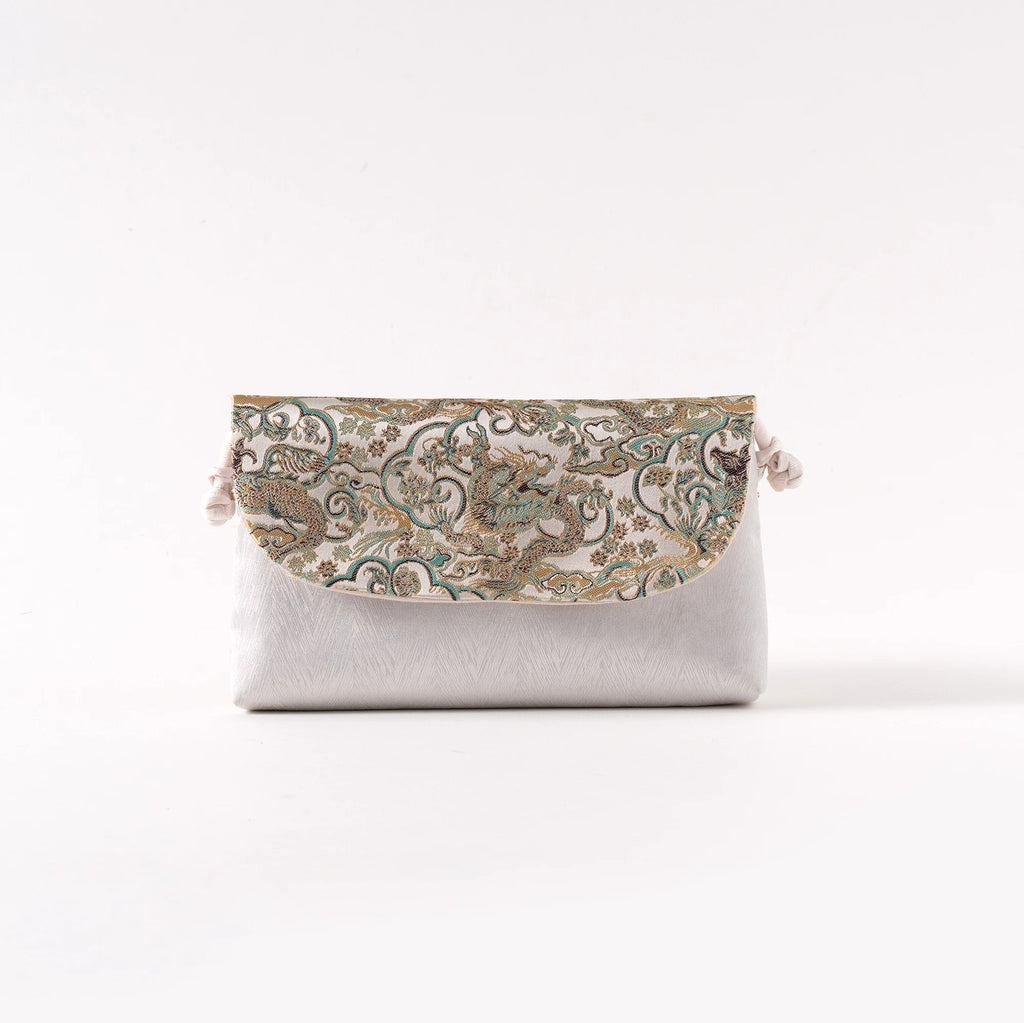 Sac croisé en soie en style chinois