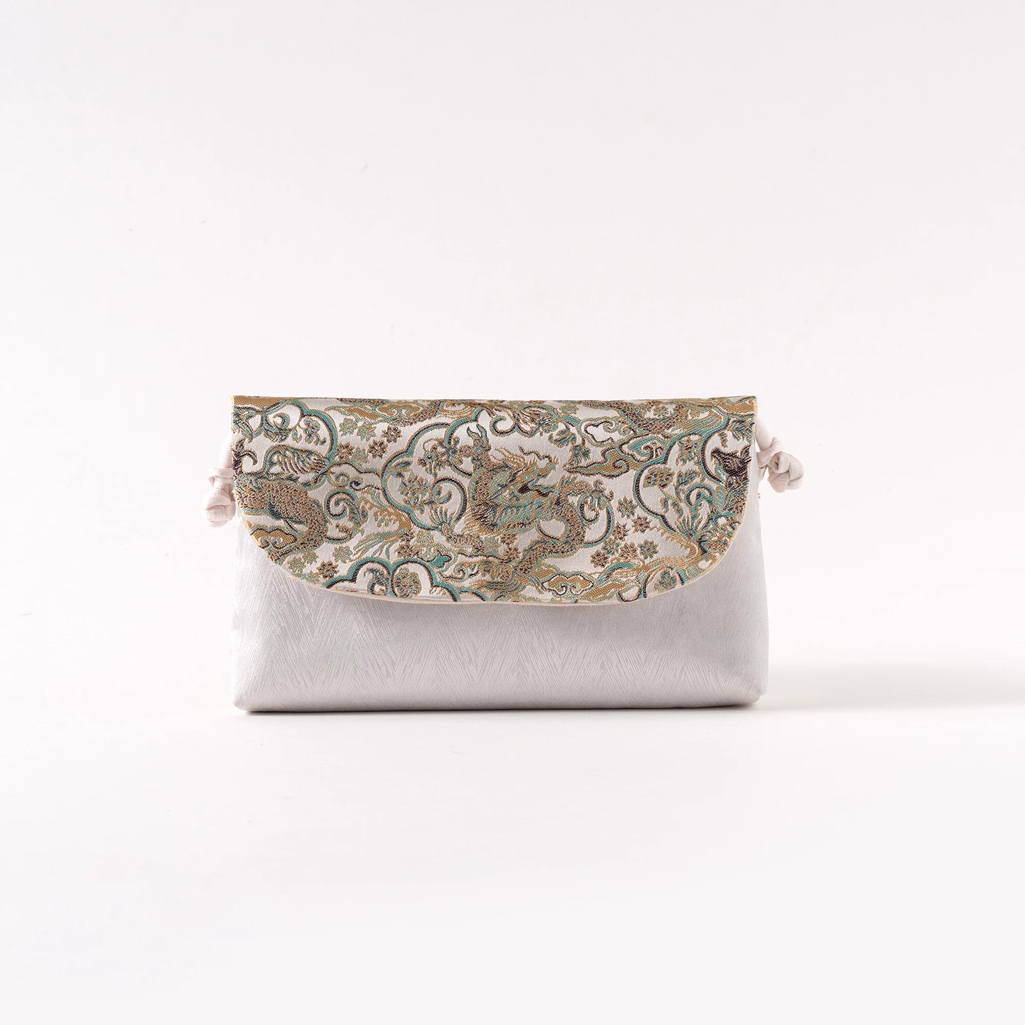 Sac croisé en soie en style chinois