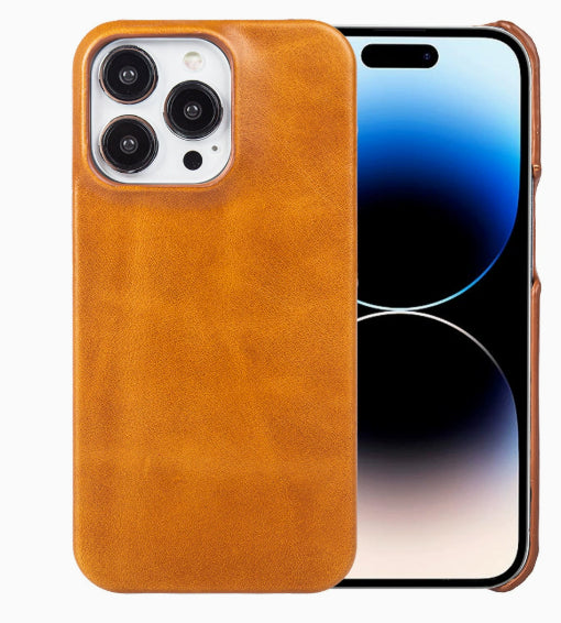 Protection en cuir haut de gamme Téléphone portable Shell