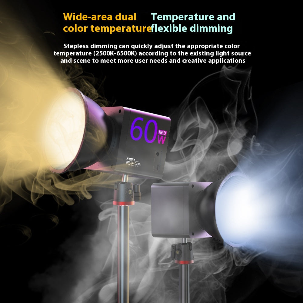Mobile Outdoor Live Photography Lampe de remplissage portable