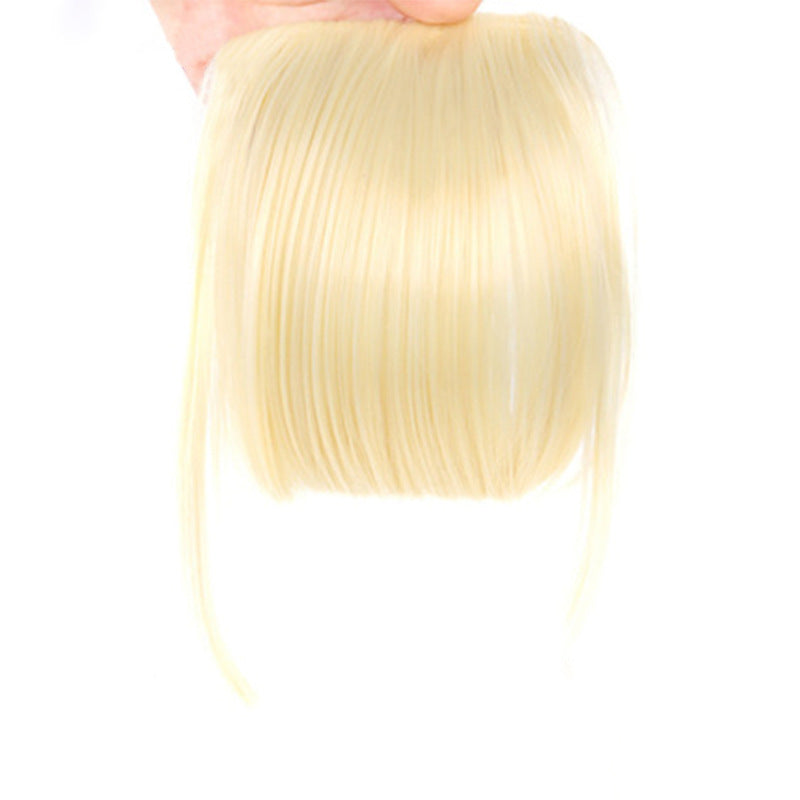 Femmes Side-swept Bangs avec clips capillaires Synthétique Européen et de style américain avec Sid