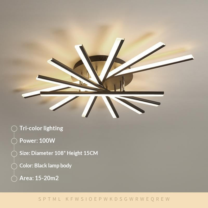 Simple moderne fixation de plafonnier de maison lumière