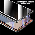 Boîtier de téléphone étanche Ensembles magnétiques en verre double face en métal