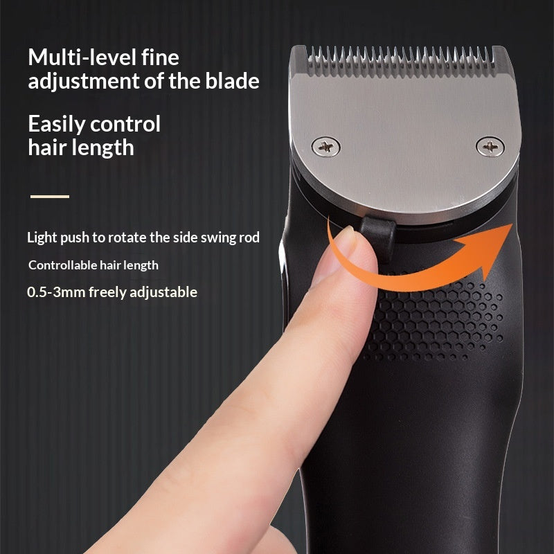 Clipper électrique 2-en-1 haute puissance avec lumière pour chiens et chats.
