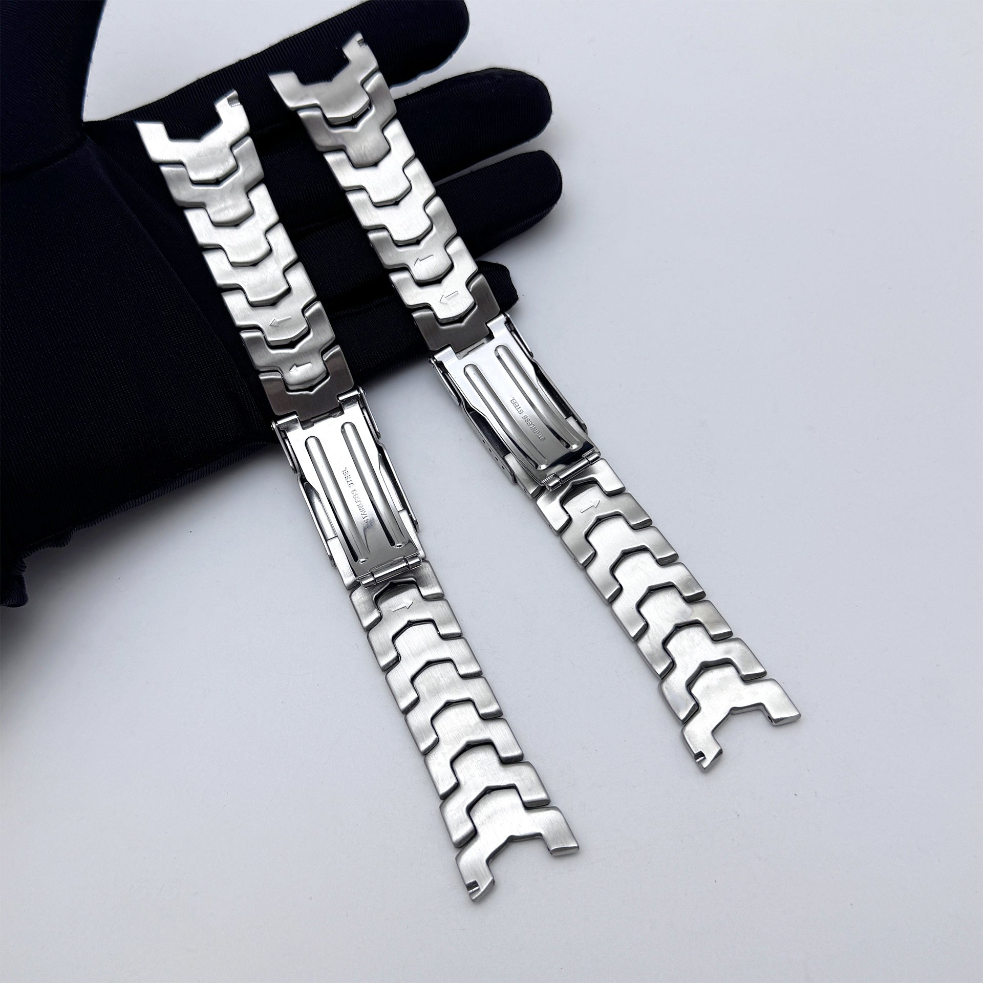 Bracelet en acier inoxydable massif