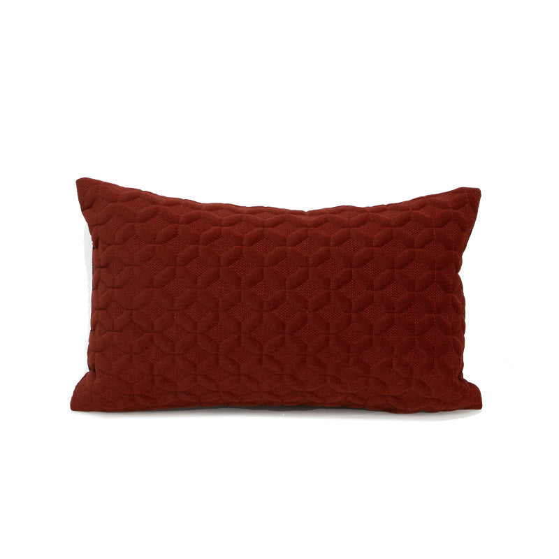 Chambre à coucher vintage de style nordique Coussin brodé