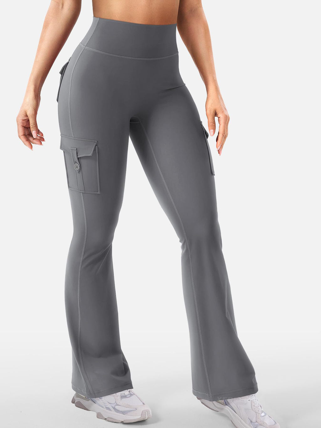 Pantalons de sport de plein air couleur solide pour femmes