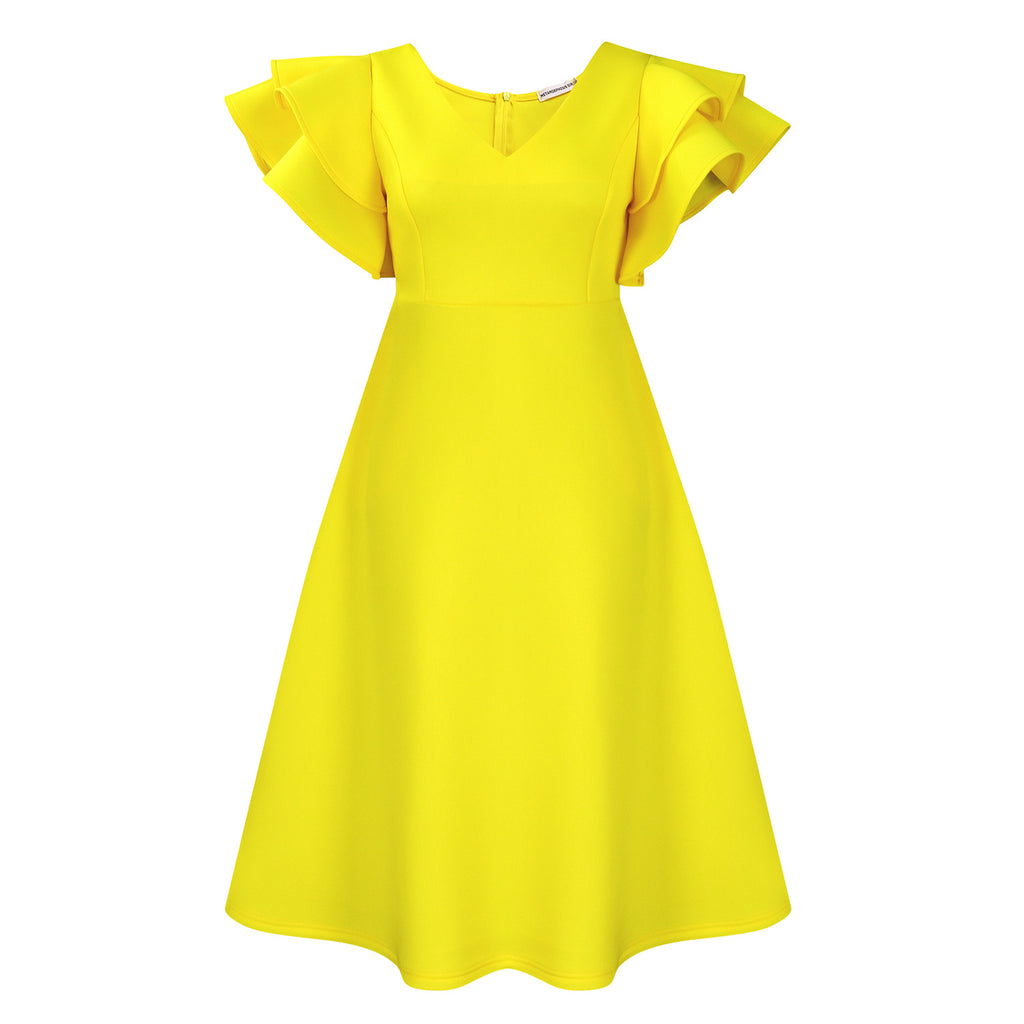 Robe à manches hautes pour les banquets et les fêtes
