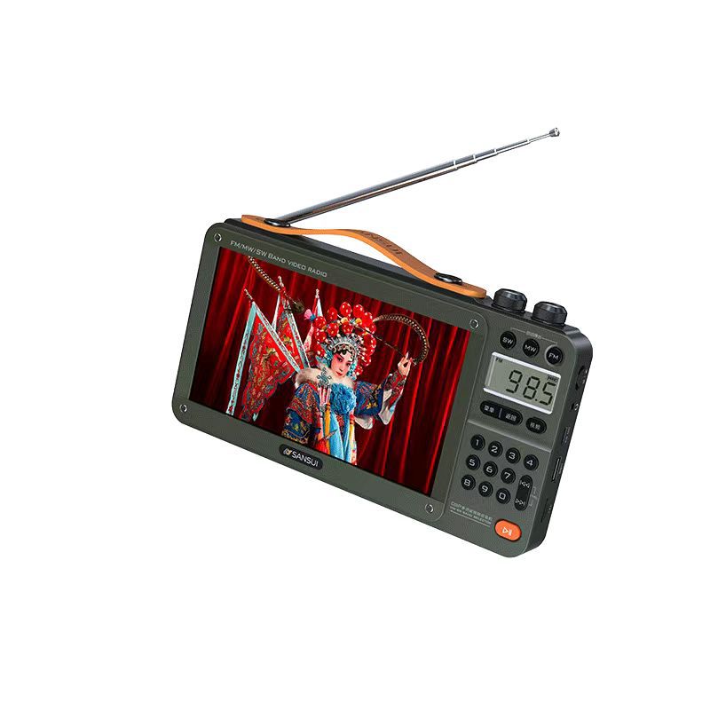 Home Radio pour personnes âgées Full Band Bluetooth Speaker HD Video Player