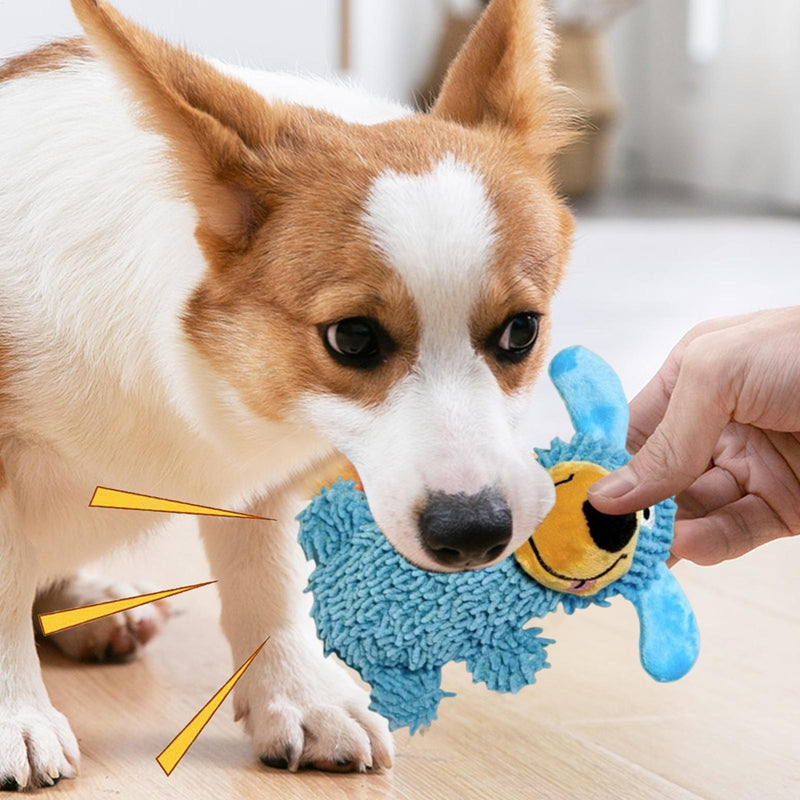 Jouets Squeaky pour chiens Jouets Squeaky en peluche pour petits chiens