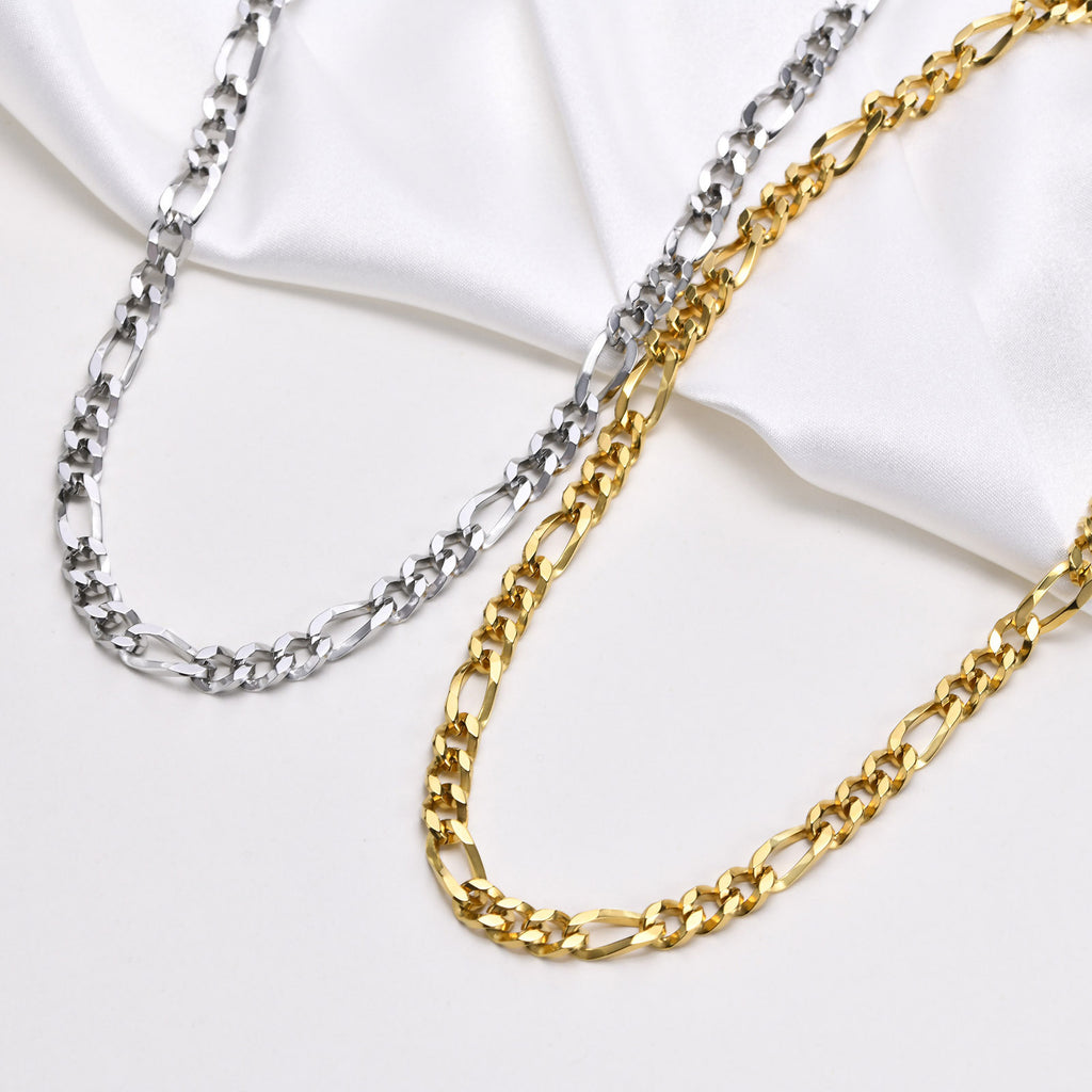 Collier en acier inoxydable pour hommes
