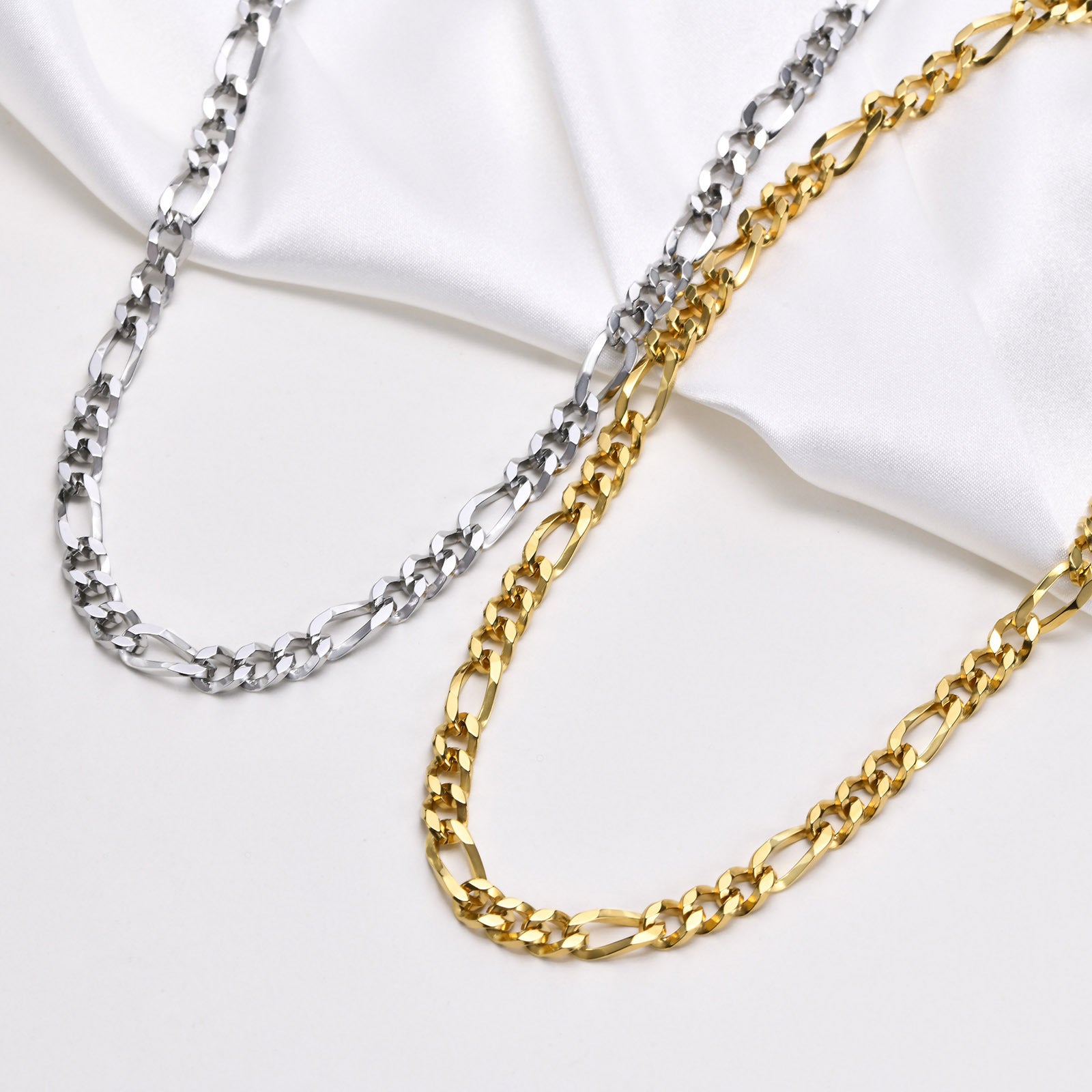 Collier en acier inoxydable pour hommes