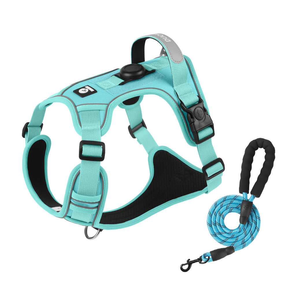 Anti Breaking Loose Big Dog Cost Strap Reflective Medium Large Dog