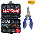 Tube de cuivre Sinker 263 pièces Accessoires de pêche costume