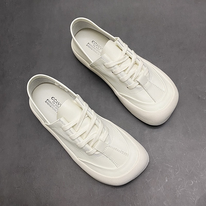 Respirant orteil carré Sneakers de surface douce