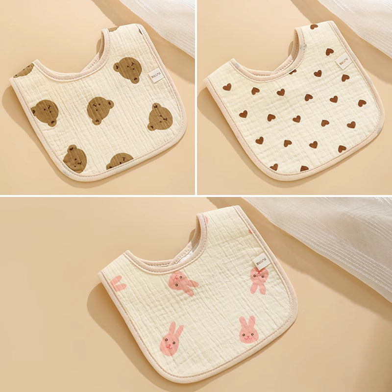 Baby Pure Coton Nettoyant Et Serviette d'eau de bouche
