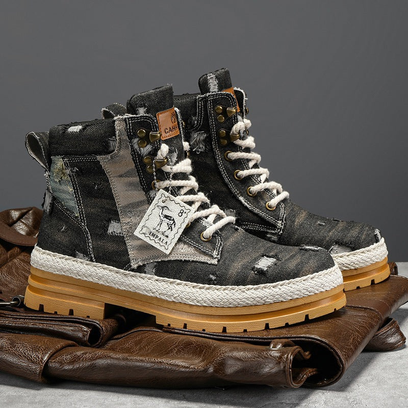 Denim d'automne haut de gamme pour hommes