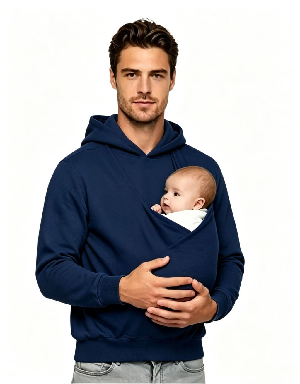 Style européen et américain Unisexe Kangaroo Pocket Multi-fonctionnel Parent-enfant Allaitement H