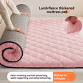 Topper de matelas d'agneau chaud épais pour usage domestique
